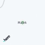 Map for location: Malek, South Sudan