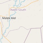 Map for location: Malek, South Sudan