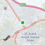 Map for location: Atakent, Turkey