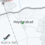 Map for location: Heydarabad, Azerbaijan
