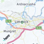 Map for location: Limerick, Ireland