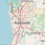 Map for location: Adelaide, Australia