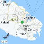 Map for location: Qormi, Malta