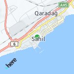 Map for location: Sahil, Azerbaijan