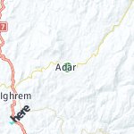 Map for location: Adar, Morocco