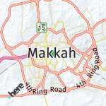 Map for location: Makkah, Saudi Arabia